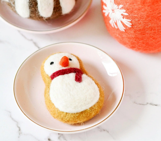 Christmas Snowman Cookie