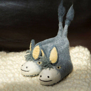 Darci Donkey Children's Slippers: 2-3 Years – UK Shoe Size 8
