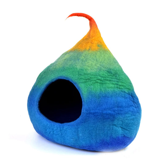 Cave - Blue Rainbow Teardrop