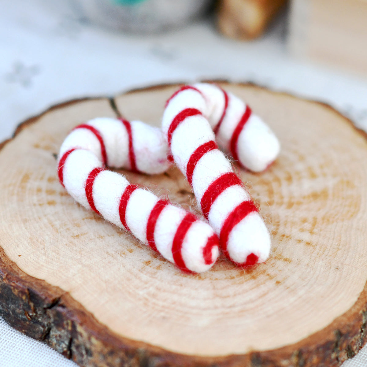 White Candy Canes ( sold individually)